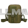 Тактическая сумка органайзер с системой и поясом Molle оливковый
